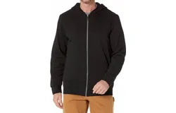 Caterpillar Men&apos;s Thermal Lined Hoodie Sweater In Black&sol;noir