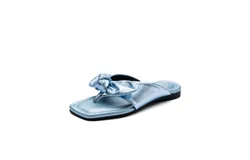 Golo Bowthong Sandal In Smoke Blue