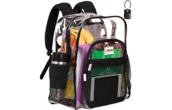 Shylero Women&apos;s Clear Backpack In Black