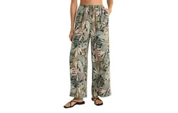 Z Supply Soleil Cusco Pant In Grape Leaf