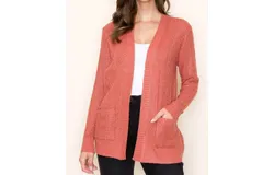 Staccato Rita Cardigan In Rust