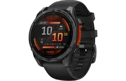Garmin - Fenix 8 AMOLED 47mm Smart Watch - Slate Gray &sol; Black