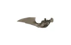 Halloween Gift Skull Tableware Halloween Knife Halloween Skull Tableware Knife&comma; Silver