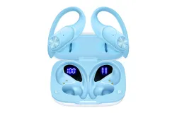 PocBuds Bluetooth Headphones Wireless Earbuds-T60，Blue