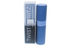 Twist and Spritz Atomiser - Blue by Twist and Spritz for Women - 8 ml Refillable Spray &lpar;Empty&rpar;