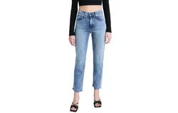 Le Jean Stevie Slim Boyfriend Jean In Lush