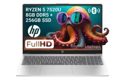 Notebook HP Ryzen 5 7520u 8GB Ddr5 RAM 256GB SSD FHD