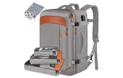 Carry On Backpack for Airplanes Traveling Backpack Computer Backpacks for Laptops for Women Mens Back Pack Travel Bags for Women Small Suitcase  Four-Piece Set