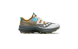 Saucony Men&apos;s Endorphin Rift Trail Shoes In Fog&sol;bronze