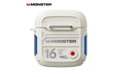 MONSTER XKT16 Low Latency E-Sports True Wireless Bluetooth Headset &lbrack;Large Dynamic Unit&sol;Semi-In-Ear&rsqb;-cream