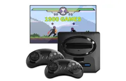 Game console&comma; HD 8-bit &sol; MD 16-bit game console home wireless dual handle HDMI output
