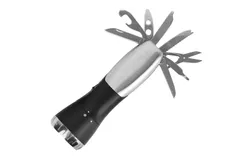 Battery Multifunctional Flashlight&comma; Car LED Tactical Flashlight with Glass Breaker&comma; Seat Belt Cutter&comma; Powerful Handheld Flashlight for Emergency Camping