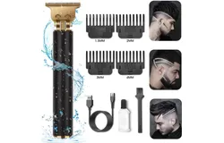 Cortadora de Cabello para Hombre Hair Trimmer Recortadora de Cabello Inalambrica Electric Shaver Máquina Cortapelo Eléctrica Recargable USB Kit de Afeitador Eléctrica y Barbero Eléctrico con 4 Limitación de Peines