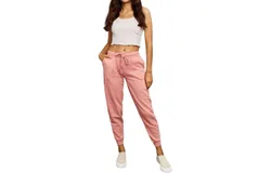 Ninexis Solid Jill Jogger Pants In Mauve