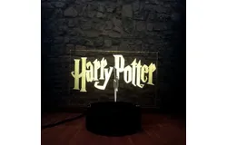 3D Light - Harry Potter Logo