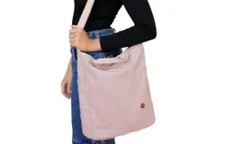 Pretty Simple Carter Corduroy Crossbody Bag In Pink