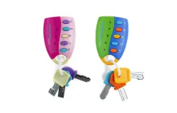 Llave de coche de juguete Musical para bebé&comma; llave de coche remota inteligente&comma; juguetes musicales para niños&comma; juego de