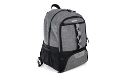 Soccer Bag-Soccer Backpack&Backpack for&Football Volleyball& Basketball&comma;with Ball Compartment and Training Package 16"&ast;12&period;5" 35L Gray