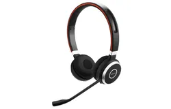 Jabra Evolve 65 MS Wireless Headset&comma; Stereo–Includes Link 370 USB Adapter – Bluetooth Headset with Industry- All Day Battery&lpar;Renewed&rpar;
