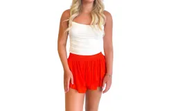 Olivaceous Crushin&apos; On You Short In Orange