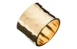 Men&apos;S Hammered Wide Ring by eklexic