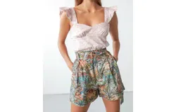 Chufy Ziggy Shorts In Dread Green