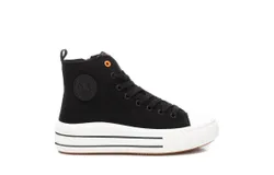 Xti Women&apos;s Canvas Ankle Boots In Black