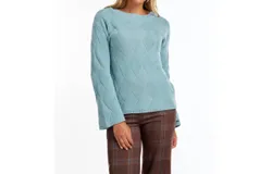 Fdj Aqua Sweater In Aqua