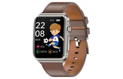 Advanced 1&period;85" HD Smart Health Watch with Bluetooth Calling&comma; Non-Invasive Blood Glucose Monitoring&comma; ECG&comma; HRV&comma; NFC Access Control&comma; and SOS Emergency Alert-Starlight&plus;Brown
