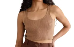 First Rite Daniela Tank Top In Sahara