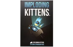 Imploding Kittens Expansion Pack by Exploding Kittens - 2-5 Players - Ages 7&plus; - 15 Minutes to Play - Exploding Kittens Original Game Required - Party Game&comma; Family Game Night&comma; Kid and Adult Card Game