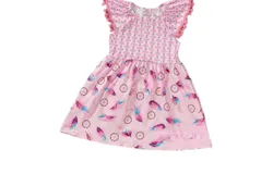 Pete &plus; Lucy Girl&apos;s Dreamy Dream Catcher Dress In Pink