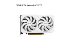 ASUS DUAL-RTX3060-8G-WHTEE color version 8GB GDDR6 white version graphics card&period;
