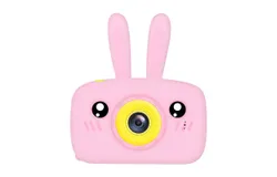 Kids HD Toy Camera, IPS Screen Mini Photo Video Toy Cartoon Camera Game HD Kids Toy Camera, Card Dual Camera Mini Bunny Toy Camera HD