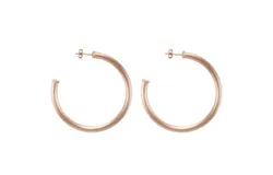 Sheila Fajl Small Everybody&apos;s Favorite Hoop Earrings In Champagne