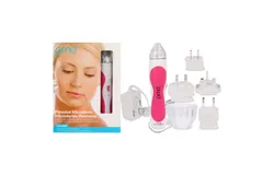 Personal Microderm Classic Set - Pink by PMD for Unisex - 12 Pc Personal Microderm&comma; 2 Body and Facial Cap&comma; Power Adapter&comma; Whithe Training Disc&comma; 2 Very Sensitive Grey Discs&comma; 2 Sensitive Blue Discs&comma; 2 Moderate Green Discs&comma; Reuzable Filter