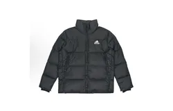 adidas outdoor solid color sports warm down jacket winter men&apos;s black