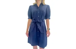 Finley Piper Dress In Navy