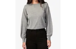 Cami Nyc Gama Sweater In Silver Metallic