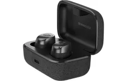 Roll over image to zoom in&NewLine;Sennheiser MOMENTUM True Wireless 4 Smart Earbuds with Bluetooth 5&period;4&comma; Crystal-Clear Sound&comma; Comfortable Design&comma; 30-Hour Battery Life&comma; Adaptive ANC&comma; LE Audio and Auracast - Black Graphite