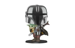 Funko Pop&excl; Star Wars&colon; El Mandaloriano con el Ni&ntilde;o 10 pulgadas