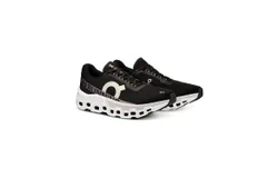 On Running Men&apos;s Cloudmonster 2 Shoes In Black&sol;frost