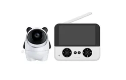 Baby monitor watcher caretaker wireless monitor baby watch baby camera sleep cry monitor support 2x&sol;4x zoom zoom 2&period;4G12600mAh1480P 2&period;8 inch display-C5X