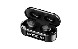 F9-6 True Wireless Earbuds BT 5&period;0 Headphones TWS Stereo Earphones Touch Control Dual Host Noise Canceling Technology HD call in-Ear Built-in Mic Headset Waterproof Sports Headphones  for Sports Gym Gaming Music
