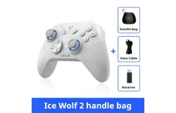 Flydigi Direwolf 2 Gaming Controller Support PC&sol;NINTENDO SWITCH Wireless Version Gamepad for Android&sol;iOS Phone-Icewolf 2 Multi-module_Grip Packs