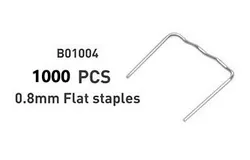 Hot Flat Wave Clips For Plastic Reinforcement Welder-0&period;8 small wave 1000 pieces per pack