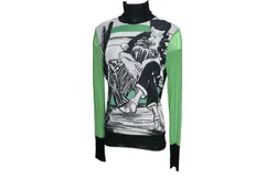 Petit Pois By Viviana G High Neck Top In True Love