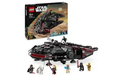 LEGO Star Wars The Black Falcon - Collectible Spaceship Set - Buildable Brick Vehicle for Kids - Birthday Gift for Boys&comma; Girls and Fans 75389