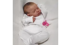 Realistic Reborn Baby Dolls&comma; 48cm Lifelike Newborn Baby Doll girl&comma; Full Vinyl Body Poseable Real Baby Dolls with Accessories&comma; Gift Set for Kids Age 3&plus;