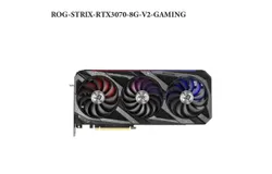ROG Strix GeForce RTX™ 3070 V2 8GB GDDR6 graphics card features a reinforced design and powerful cooling